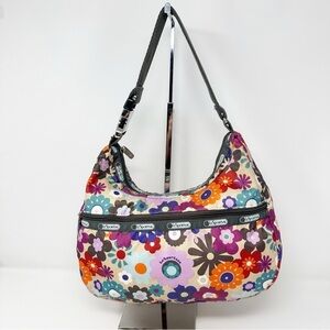 LeSportsac Hobo Floral Shoulder Bag